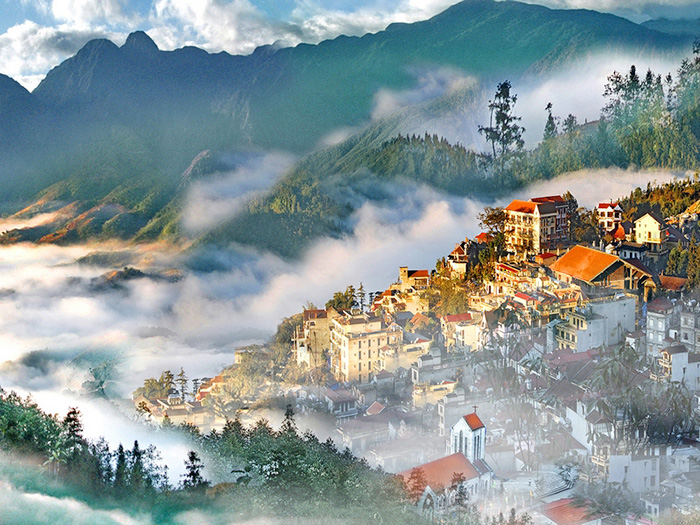 Dịch vụ xe ghép Hà Nội - Sapa uy tín, giá rẻ, đón trả tận nơi, đi xe điện Vinfast êm ru.